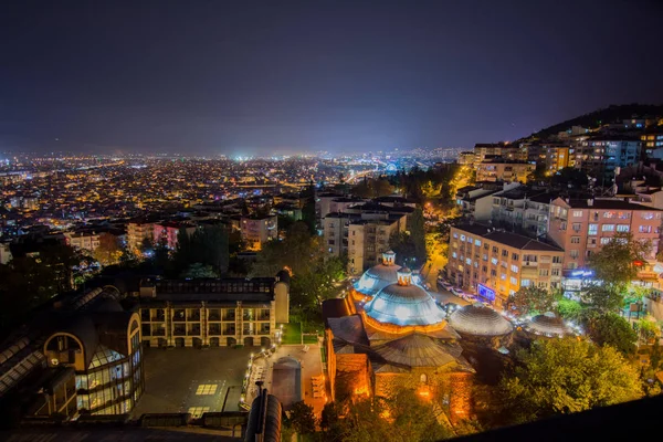 Bursa city gece zaman göster ile Türkiye'de ışıklar