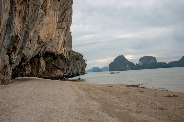 Sandy View From James Bond Island, Thailand — Stock Photo, Image