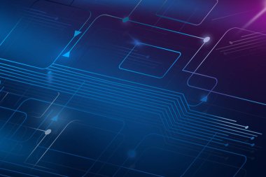 Biyometrik doğrulama Tema, bilgi grafik afiş arka plan