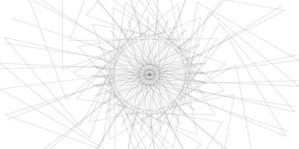 抽象的な幾何学的パターンと横断線白い背景に、幾何学的なテーマに — ストック写真