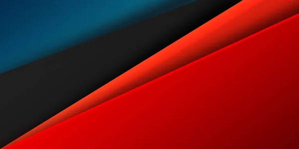 Ilustración de fondo abstracto de color rojo, banner de espacio de copia — Foto de Stock