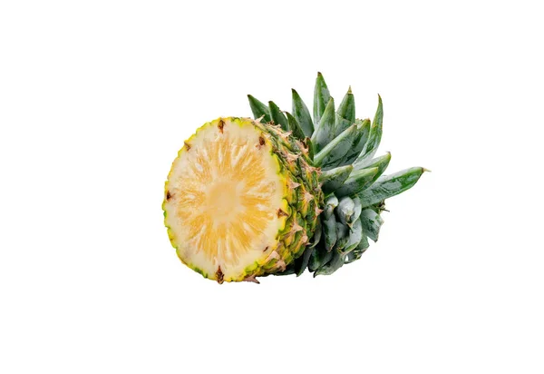 Pineapple Fruit High Vitamins Sweet Taste White Background — Stock Photo, Image