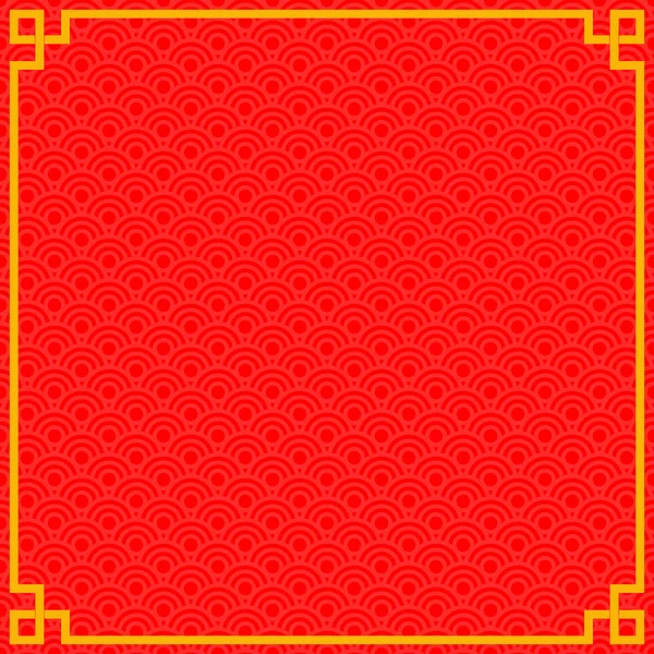 Векторні Ілюстрації Графічний Дизайн Концепції Безшовні Візерунок Фон Китайського Нового — стоковий вектор