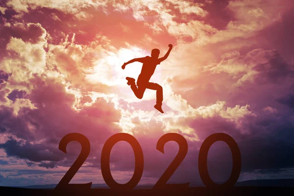 Conceptos de Año Nuevo 2020 — Foto de Stock