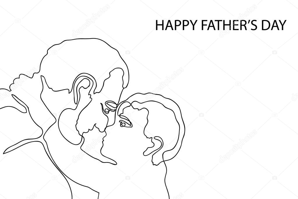 Happy Father's Day card.