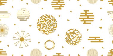 Soyut vektör desen grunge daireler ile.