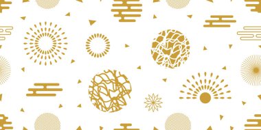 Soyut vektör desen grunge daireler ile.