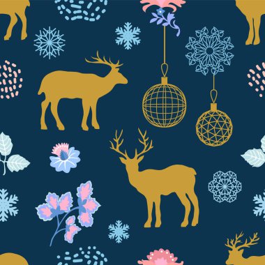 Trendy Noel arka plan.