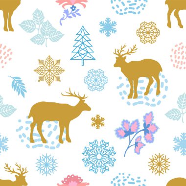 Trendy Noel arka plan.