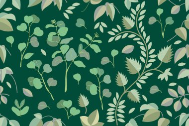  Bahçe okaliptüs dalları bırakır.