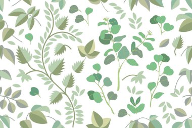  Bahçe okaliptüs dalları bırakır.