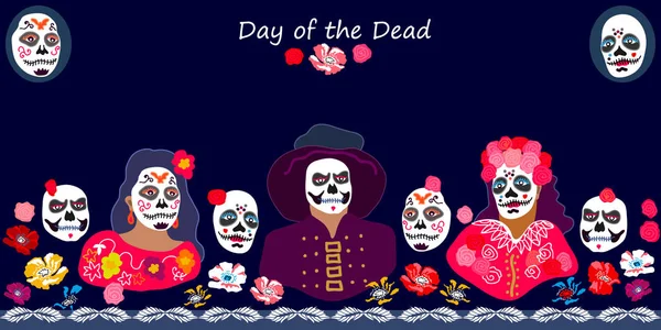 Dia do Cartão Morto. — Vetor de Stock