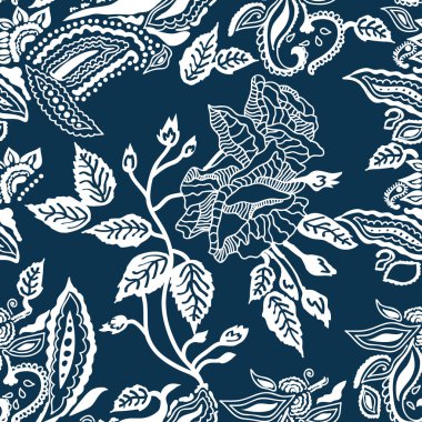 Mavi ve beyaz çiçek Yazdır.