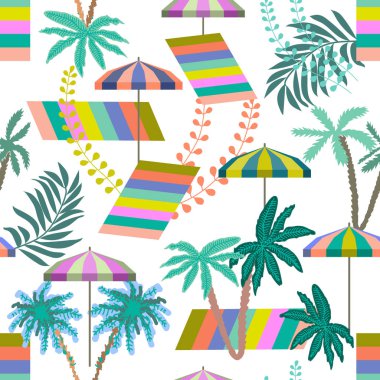 tropikal yaz tatili.