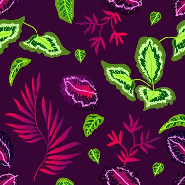 Tropik bitkiler ile sorunsuz Yazdır.