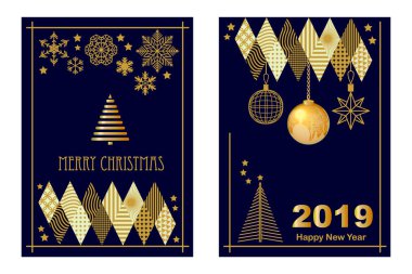 Gerçekçi Noel tebrik kartı dizi.