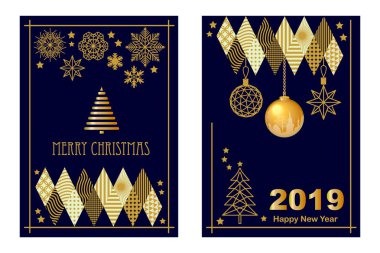 Gerçekçi Noel tebrik kartı dizi.