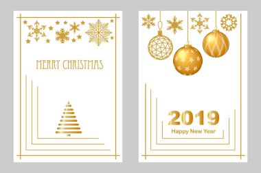 Gerçekçi Noel tebrik kartı dizi.