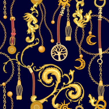 Verilirse, zincirler ve fırçalar ile Barok Yazdır.