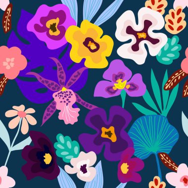 Hercai Menekşe ve menekşeler. 