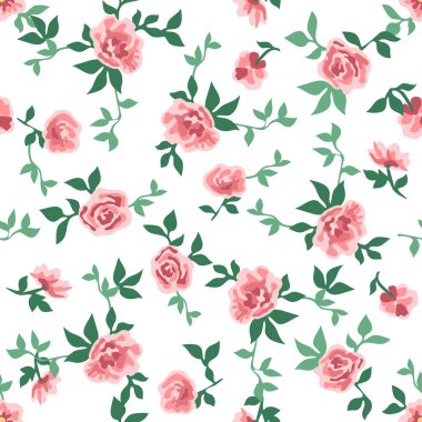 Klasik vintage baskı. 