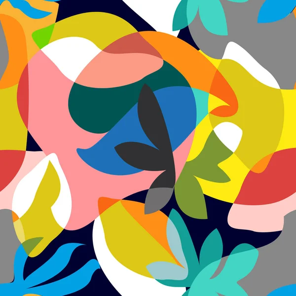 Soyut tropikal resim.