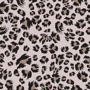 Trendy leopar baskı. 