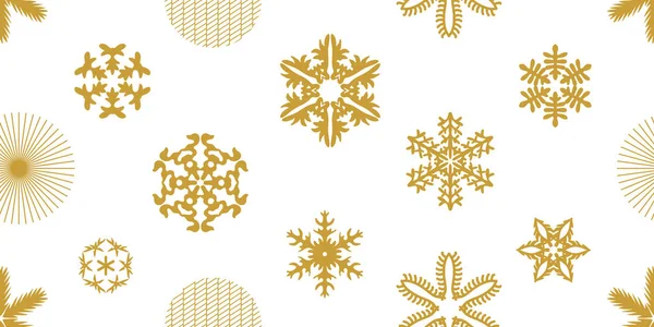 Repetindo o padrão de Natal com motivos geométricos . — Vetor de Stock