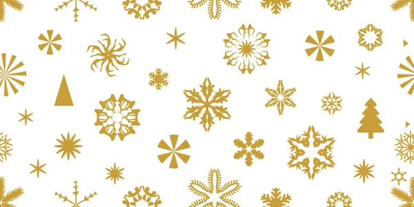 Geometrik motifli detaylı Noel deseni. — Stok Vektör