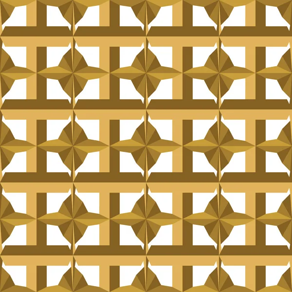 Motif vectoriel sans couture avec motifs géométriques. — Image vectorielle