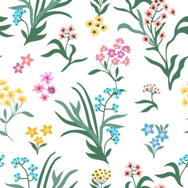 Tekrarlanan kusursuz vektör deseni.