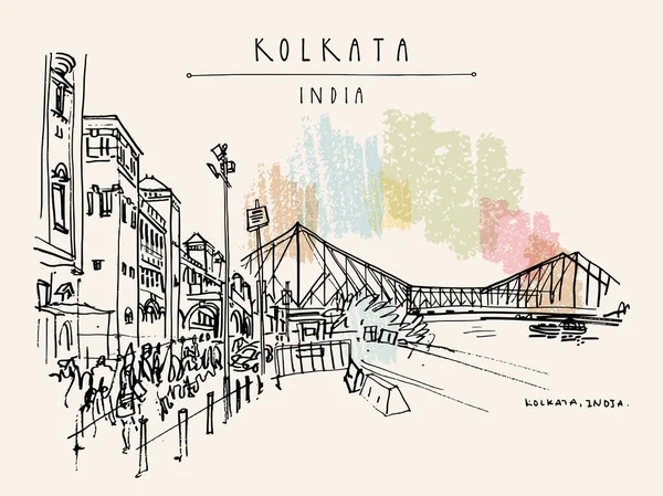 Outline Kolkata India City Skyline with Historic Buildings Isolated on  White. Vector Illustration. Kolkata Cityscape with Landmarks Stock Vector  Image & Art - Alamy