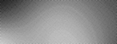 Yarım tonluk noktalı eğim. Siyah benekli dalga arka planı. Gürültü efekti komik desen. Retro tahıl tozu kaplaması. Nokta ızgara parmak izi pankartı. İğrenç soluk toz bağlama tasarımı. Sert doku bg