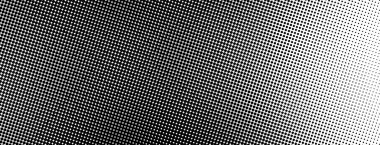 Yarım tonluk noktalı eğim. Screentone bg. Siyah benekli dalga arka planı. Gürültü efekti komik desen. Retro tahıl tozu kaplaması. Nokta ızgara parmak izi pankartı. İğrenç solmuş toz bulutu klasik tasarımı