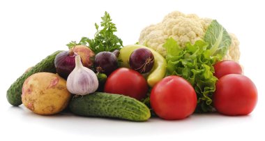 Taze çiftçiler Bahçe sebze.