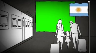 Arjantin el çekilmiş Turizm