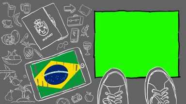 Brezilya el çekilmiş Turizm