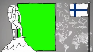 Finlandiya el çekilmiş Turizm