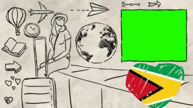 Guyana el çekilmiş Turizm