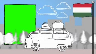 Macaristan el çekilmiş Turizm