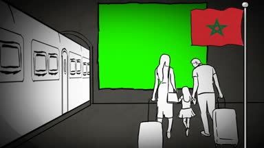 Fas teslim çizilmiş Turizm