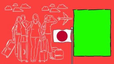 Japonya el çekilmiş Turizm
