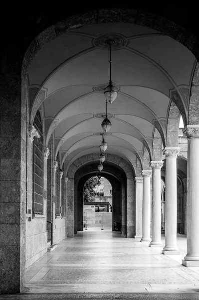 Paläste Und Monumente Der Bergamotte Italien — Stockfoto