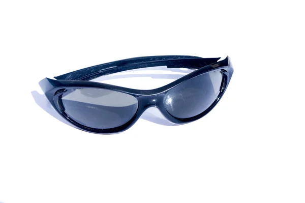 Óculos Sol Fundo Branco — Fotografia de Stock