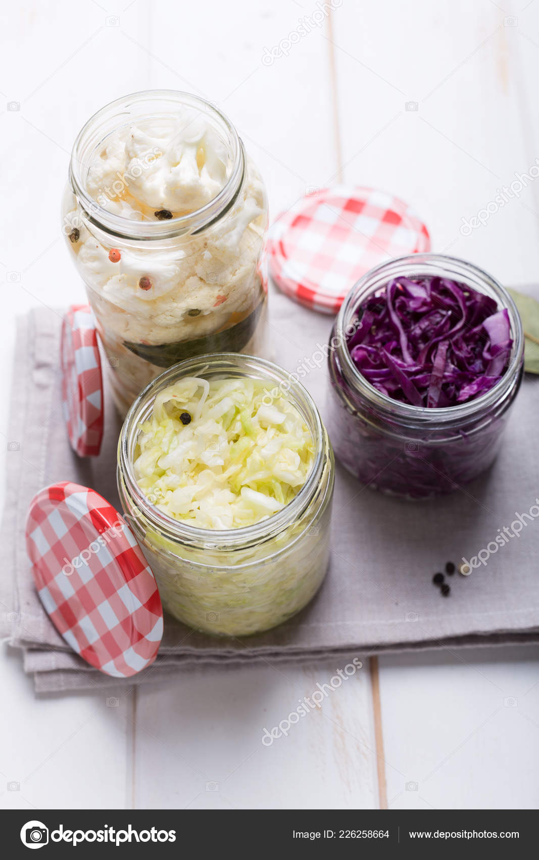 Sauerkraut Fermented Cabbage Fermentation Process Beneficial Probiotics