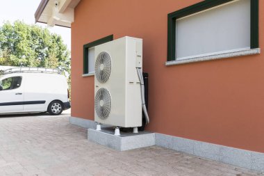 ısı pompası hava - su bir konut Ev Isıtma için