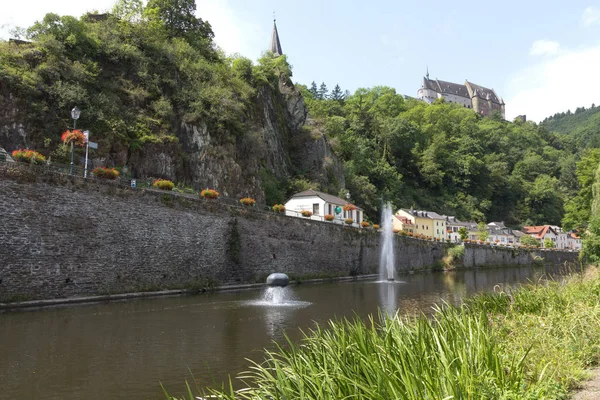 Uma Vista Sobre Castelo Luxemburgo — Fotografia de Stock