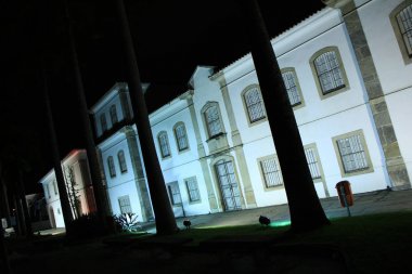 Rio de Janeiro Ulusal Tarih Müzesi Cephesi, Brezilya.