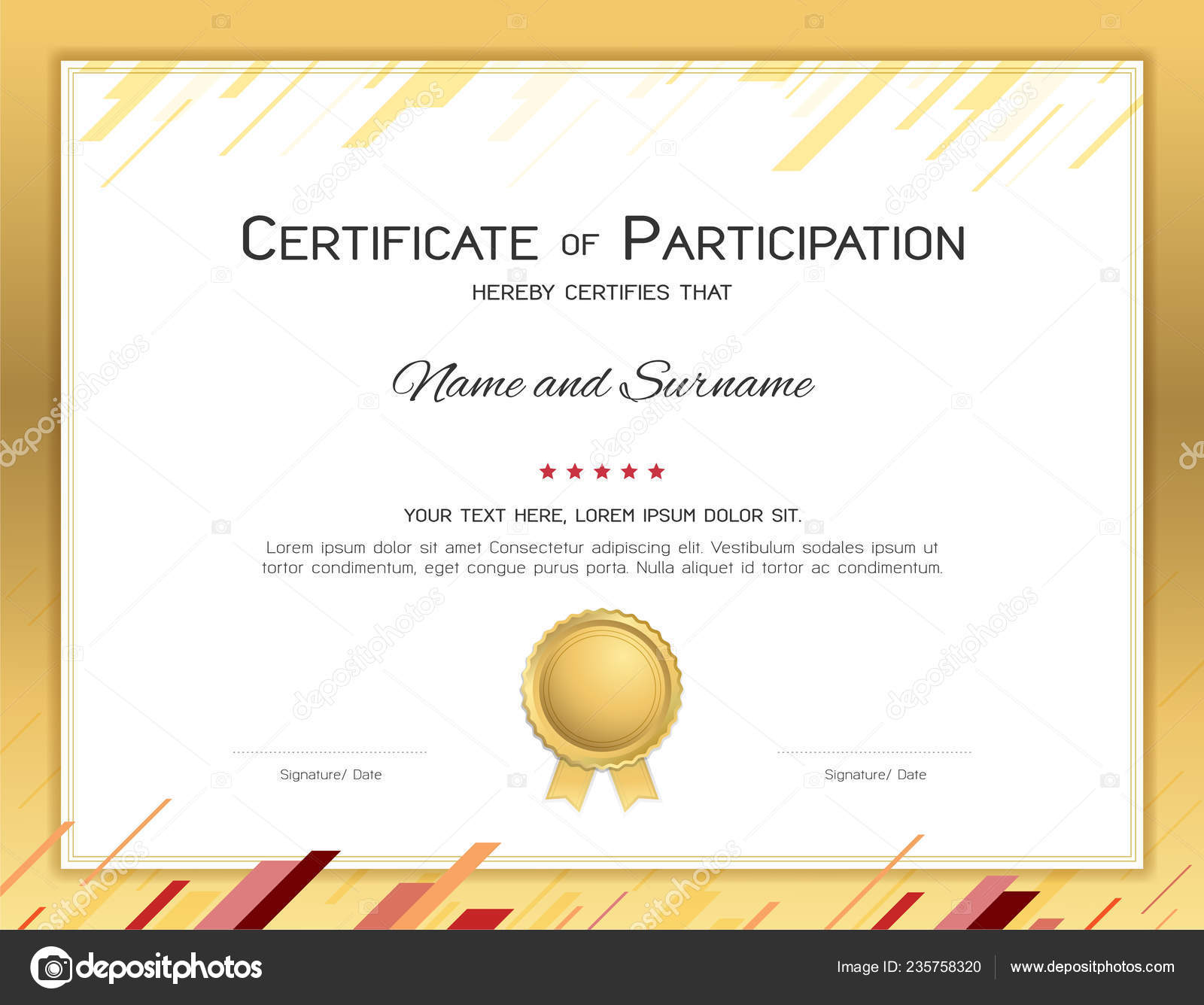 Certificate Template Sport Theme Watermark Background Diploma Throughout High Resolution Certificate Template