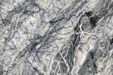 Cilalı mezar taşı, Bazalt veya Mermer Granit taş kristal doku. Makro çekim yığın teknoloji aracılığıyla yapılır